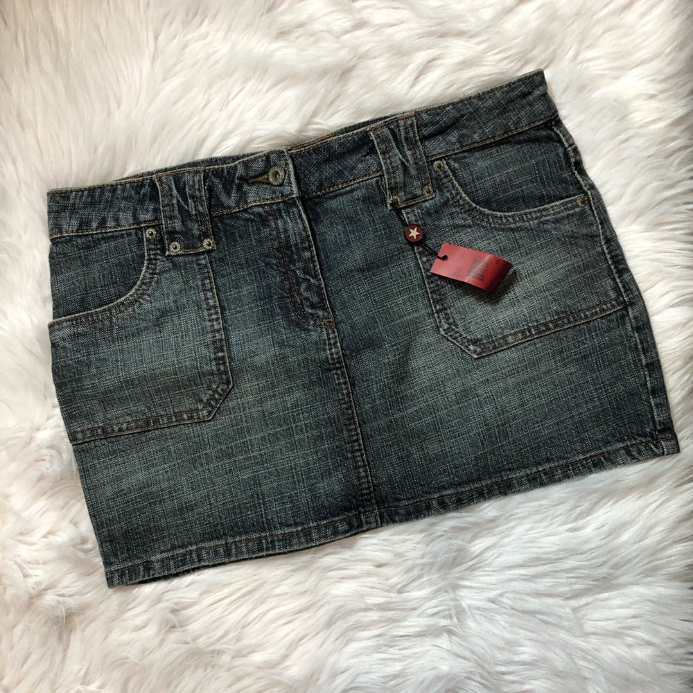 Buffalo Pisces Jean Mini Skirt